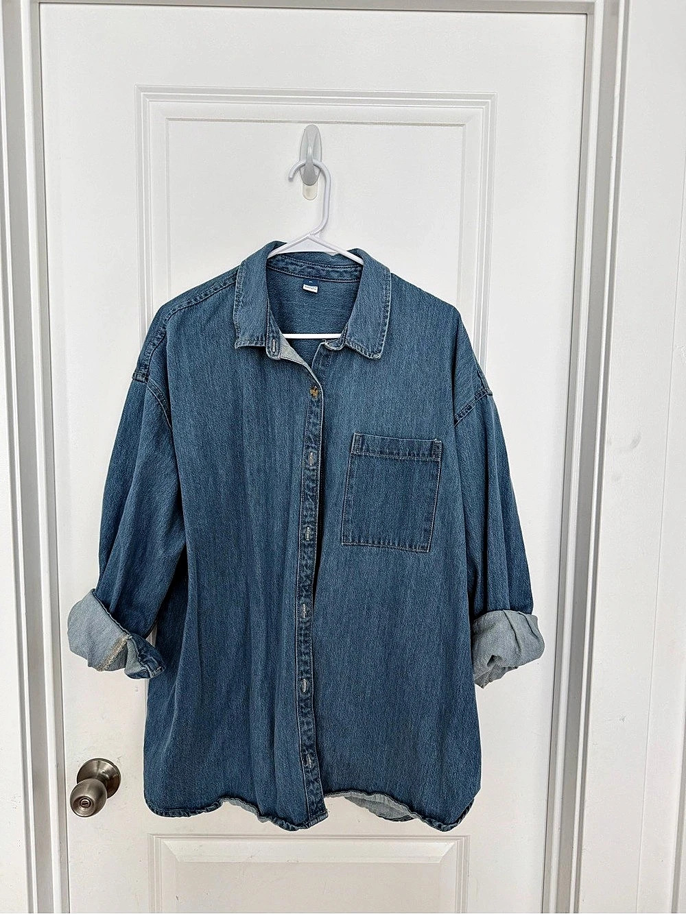 Old Navy Denim Button Down Shirt